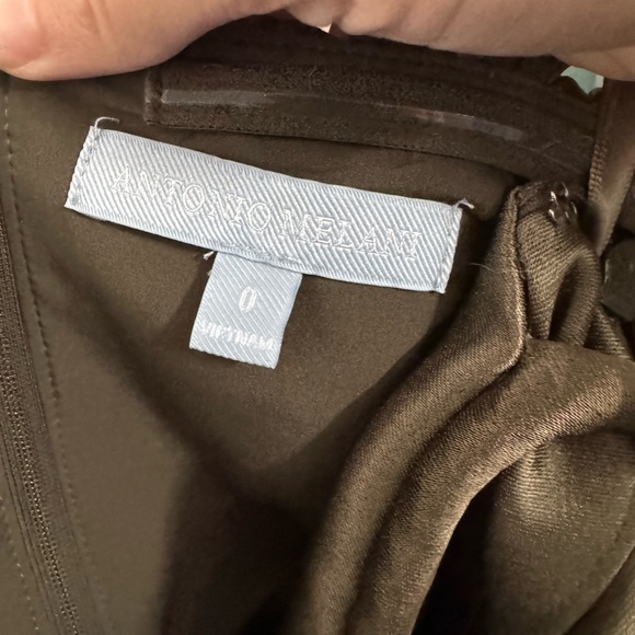 FULL SET liz damrich x antonio melani green skirt and top - Picture 13 of 14